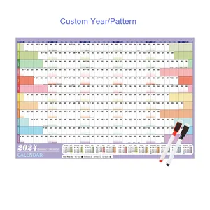 2025 Wall Calendar New Year Planner Custom Yearly Wall Planner 2026 Staff Holiday Poster Wall Chart Home Decor