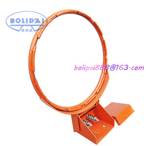 Panier de basket-ball personnalisable de 18 pouces - <span class=keywords><strong>But</strong></span> extérieur en acier <span class=keywords><strong>à</strong></span> rupture avec finition thermolaquée, 2 ressorts et anneaux - Product Image 4