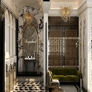 Jewelry Watch Luxury Goods Shop Interior Design Full Room Customization Glass Display Cabinet Jewelry Showcase Store Decoration - Product Image 4