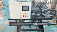 Compresseur de réfrigérateur à vis refroidi par eau Mitex avec certificat CE, en promotion, avec moteur et pompe
