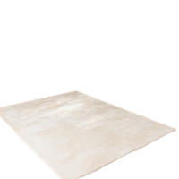 Tapis moderne simple, fabriqué à la machine, écologique, antidérapant, imperméable, à poils ras, réversible, en polyester, résistant aux taches et rembourré