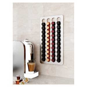 Meilleur vendeur <span class=keywords><strong>Porte</strong></span>-capsules <span class=keywords><strong>Porte</strong></span>-capsules de café adhésif Organisateur de café monté sur les murs <span class=keywords><strong>Porte</strong></span>-capsules de café <span class=keywords><strong>Nespresso</strong></span> - Product Image 2