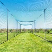 Filet de protection souple en maille plastique polyester avec service de découpe, séparateur de terrain intérieur pour la pratique sportive, cage de frappe de baseball