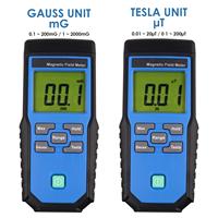 Dosímetro Electromagnético Profesional OEM al por Mayor, Medidor de Campo de Radiación Digital, Medidor EMF de Eje Único, Pantalla LCD de 3-1/2 Dígitos, 0.1/1