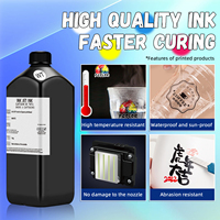 Encre UV DTF souple et rigide 1000ML pour imprimantes EPSON 1390 L800 1400 1410 1430 TX800 XP600 L1800 I3200 pour transferts UV DTF