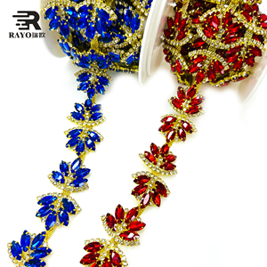 Honor of Crystal Glass strass rhirestone a catena per abito da <span class=keywords><strong>sposa</strong></span> stile Flatback accessori per camicie scarpe da <span class=keywords><strong>sposa</strong></span> - Product Image 5