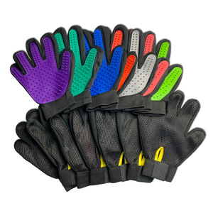 Nuovo arrivo in Silicone biodegradabile delicato Deshedding pennello <span class=keywords><strong>per</strong></span> guanti da bagno cane gatto toelettatura <span class=keywords><strong>per</strong></span> animali domestici - Product Image 2