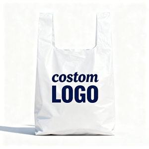 <strong>Polybags</strong> for Packaging Customizable Logo T-shirt Thank You Plastic Bag Poly Bags Custom Reusable Shopping Bags with logo - Product Image 2