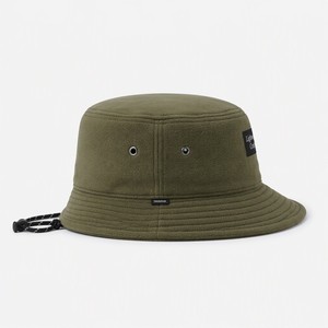Chapeau Bob Ajustable en Polaire avec Patch en Cuir Gaufré Personnalisé T&L pour l'Été et l'Hiver, Idéal pour le Camping en Plein Air - Product Image 3