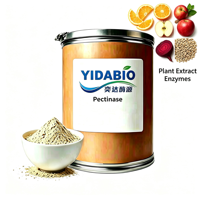 Pectinase de qualité alimentaire, enzyme d'Aspergillus Niger, extraction végétale fermentée, rupture de la paroi cellulaire, réduction de la viscosité, à base de plantes YIDA