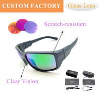 Lunettes de soleil polarisées pour la pêche, avec logo personnalisé, monture souple en TPEE, verres en PC, anti-reflets, protection UV400, confortables, pour femmes et hommes
