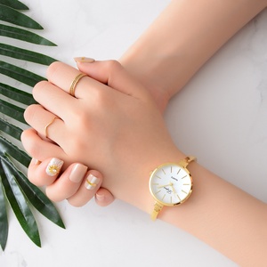 Montre à échelle exquise, ensemble de bracelets en chaîne, lvpai, simple, compact, en alliage, cadeau pour femmes - Product Image 4