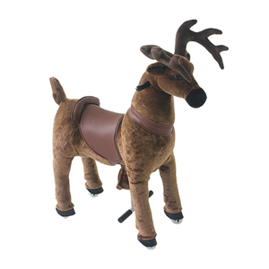 Meilleure <span class=keywords><strong>Vente</strong></span> Électrique Animal Tour Marche Animal Sur Gros Chevaux De Jouet À Vendre Mécanique Jouets de Cheval en Mouvement - Product Image 1