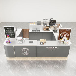 Quiosco de Café Personalizado |   Mostrador de Cafetería y Vitrinas de Exhibición |   Diseño y Fabricación de Tiendas Llave en Mano - Product Image 1