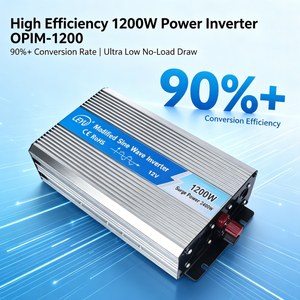 Convertisseur <span class=keywords><strong>de</strong></span> courant hors réseau à onde sinusoïdale modifiée 1200W, prise en charge OEM personnalisable, 12V 24V 48V vers 110V 220V - Product Image 3
