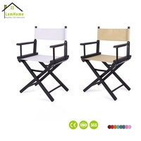 Chaise de Réalisateur Pliante Moderne Portable Standard Confortable en Tissu Durable Écologique pour Extérieur, Plage, Maquillage, Pêche