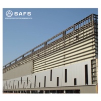 Bâtiment d'atelier en structure acier SAFS, kit de charpente métallique préfabriqué pour l'entreposage d'équipements agricoles