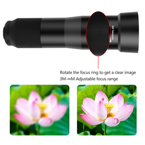 Obiettivo Telefoto GiAi 38X con Treppiede, Lente Universale in Vetro Ottico, Zoom <span class=keywords><strong>per</strong></span> Fotocamera Smartphone - Product Image 2