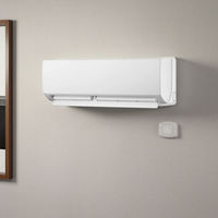 Unit AC Inverter 18000Btu Tipe Split Elektrik, Pendingin & Pemanas Variabel, Colokan EU/US, untuk Hotel, Baru & Bekas