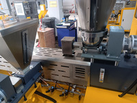 Machine de granulation à double vis ZS-433 pour la recherche sur les matériaux de compostation polymère et la production en petites séries