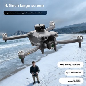 Nouveau <span class=keywords><strong>drone</strong></span> AE51 à double caméra 4K HD avec GPS, écran de contrôle à distance, moteur sans balais, mini <span class=keywords><strong>drone</strong></span> RC pour photographie aérienne en extérieur - Product Image 2