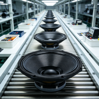 Altavoz Profesional de 15 Pulgadas 18PHL100, Woofer de 1000W, Bobina de Voz de 4'', Accesorio de Audio para Escenario, Amplificador OEM de Fábrica