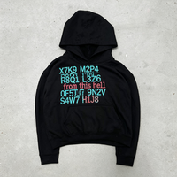 Ensemble de survêtement streetwear Y2K personnalisé pour homme avec sweat à capuche brodé et patchs usés – Usine de vêtements pour marques d'influenceurs