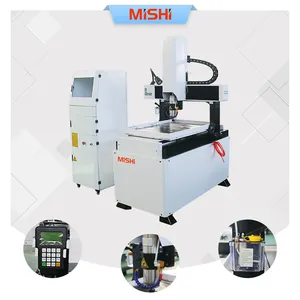 MISHIデスクトップCNCフライス盤金属用6060 CNCルーターミニ3軸ウッドルーターCNC