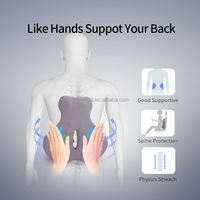Oreiller de soutien lombaire pour chaise de jeu de bureau et voiture soulagement de la douleur au bas du dos coussin en mousse à mémoire de forme repose-dos orthopédique ergonomique