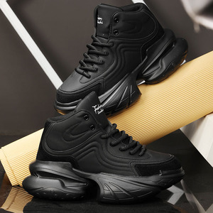 Zapatos de Invierno 2026 para Hombre, Estilo Europeo, Botas Deportivas Casuales Negras Warrior, Zapatos de Moda con Suela Gruesa Estilo Nave Espacial - Product Image 6