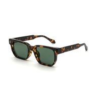 Gafas de Sol Retro Cuadradas de Marca con Logotipo Personalizado de Alta Calidad 2026, Gafas de PC con Protección UV400 Unisex