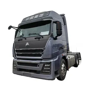 China sinotruk nova cabeça de caminhão de reboque N7B N7G 420hp 6x4 371 cavalos de potência 10 rodas caminhão trator Howo