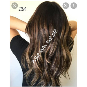 วิกผมสีบลอนด์ด้านหน้าสีเหลืองอำพันของชาวเปรูบริสุทธิ์14นิ้ว - Product Image 1