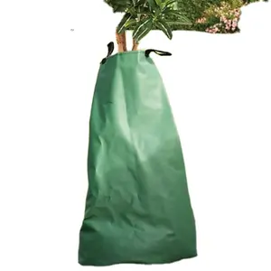 Treegator yavaş bırakma sulama çantası ağaçlar için polietilen branda