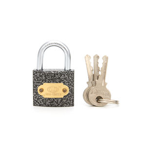 Samhoo Aangepaste Logo Sample Beschikbaar Messing Hangslot Goedkope Top Beveiliging Ijzeren Hangslot - Product Image 5