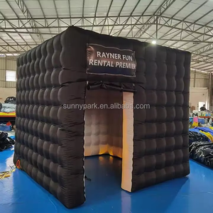 Cabina de Fotos Inflable LED para Fiestas y Eventos, Cabina de Fotos Inflable de 360 Grados con Cámara, Carpa para Discotecas - Product Image 3