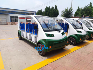 Vehículo de patrulla eléctrico de 5 asientos para universidades y campus Operación silenciosa Motor potente Discreto <span class=keywords><strong>Coche</strong></span> de autobús turístico de seguridad - Product Image 4