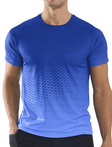 Custom Printing Men's T Shirts Sport Running Tshirt Athletic Mesh Black T Shirts F00 - Product Image 5