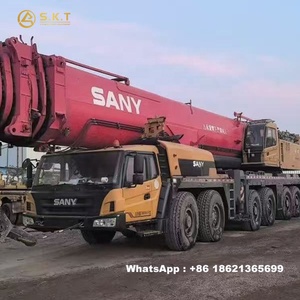 Grúa Todoterreno Usada SAC450T 2020 de 450 Toneladas, Pluma Principal de 84m, Motor Mercedes, Transmisión ZF, Pocas Horas de Trabajo - Product Image 1