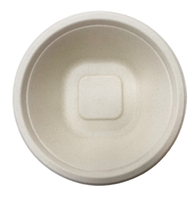 Bol en bagasse de canne à sucre à fond carré de 48 oz, en fibre végétale, pour la restauration