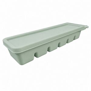 Barquette de congélation réutilisable en silicone à 6 compartiments de 30 ml, boîte de conservation pour aliments pour bébés avec couvercle hermétique pour purée de fruits et légumes - Product Image 5