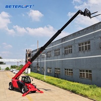 Mini-chargeur télescopique robuste 4T de marque Beterlift 1840 avec marteau brise-roche et godet