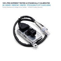 Capteur NOx 24V pour camions Scania séries P, G, R, T, S - Références 2294291, 2064769, 2247381, 5WK97401 - Capteur d'oxyde d'azote Euro 6 (2012-2024)