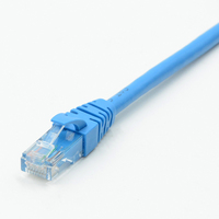 Cable de Conexión Ethernet RJ45 HYCONNECT HPC-U-C6 de Alta Calidad, Chapado en Oro, 8P8C, UTP Cat5e/Cat6/Cat6a, Certificado ANSI/TIA/EIA-568B