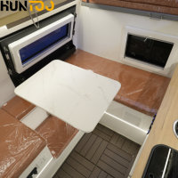 Huntoo Nouveau Modèle Caravane Compacte Haut de Gamme Qualité Supérieure Originale Australienne pour Pick-up, Remorque de Camping pour Voyage