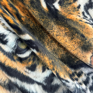 ZT personalizado nuevo elegante ligero transpirable verano visón Tigre estampado edredón mantas - Product Image 2