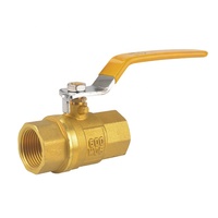 Válvula Yuhuan Sunsy, precio de fábrica, válvula de bola de latón con rosca Npt PN40 600 WOG, palanca larga de estilo largo, puerto completo de 1/4 "-4"