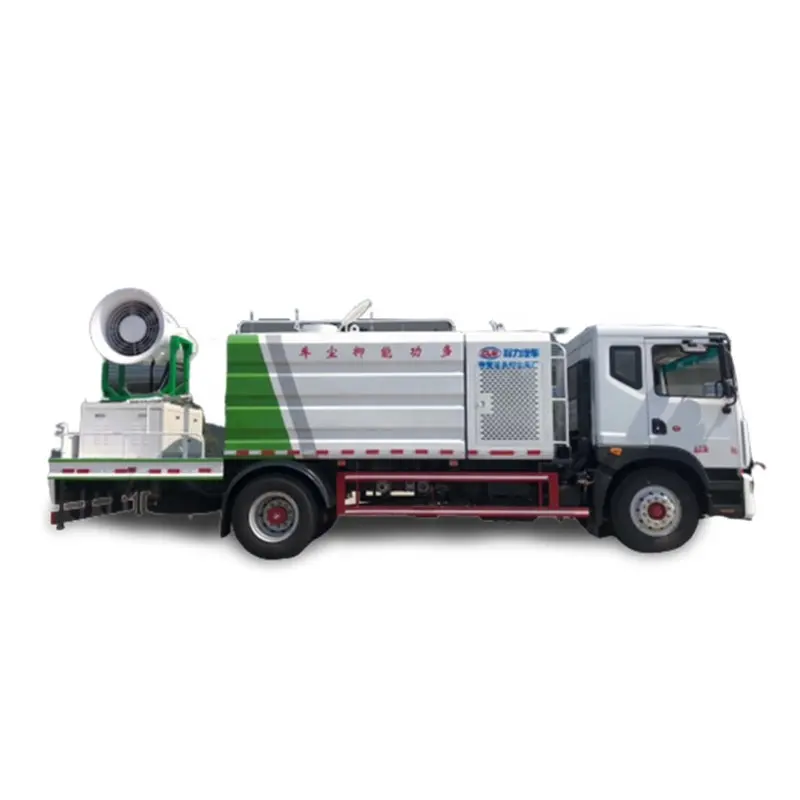 Pulverizador de supressão de poeira do tanque de água, dongfeng, 30m/40m/50m/60m/100m, caminhão com pulverizador remoto de alimentação de ar