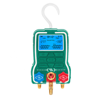 Refrigerant Refrigeration Digital Electronic Double Pressure Gauge Manifold Set B
