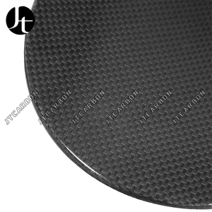Tappo Serbatoio in Fibra di Carbonio Secca per <span class=keywords><strong>Ferrari</strong></span> 812 Superfast, <span class=keywords><strong>Accessori</strong></span> <span class=keywords><strong>Auto</strong></span> in Fibra di Carbonio a Trama Liscia - Product Image 4